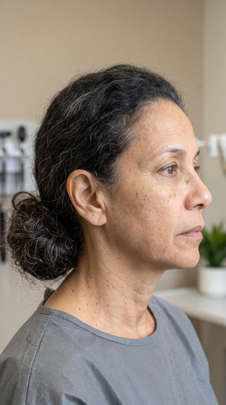 Resultado de ritidoplastia o lifting facial en Lima